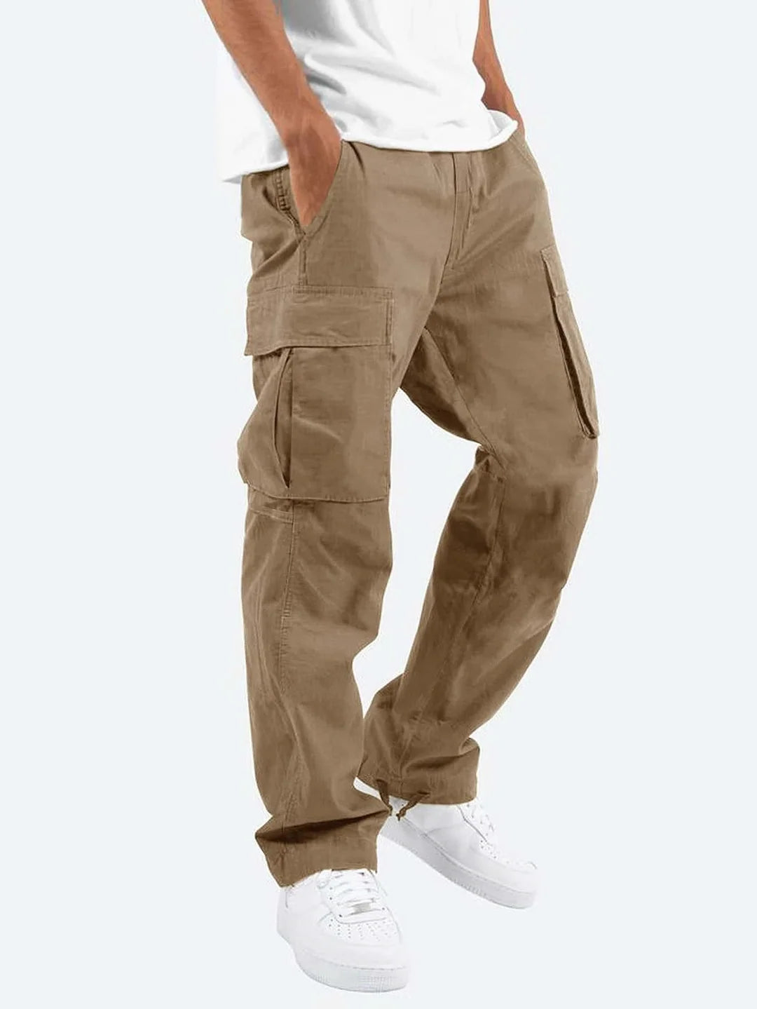 Jack | Men’s Relaxed Fit Cargo Pants with Side Pockets