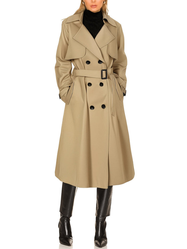 Hannah | Women’s Elegant Longline Office Trench Coat