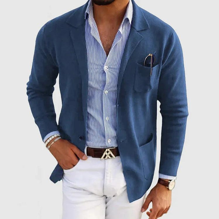 Benjamin | Men’s Smart Casual Button Up Knit Blazer