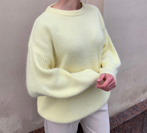 Brooklyn | Women Winter Crew Neck Sweater