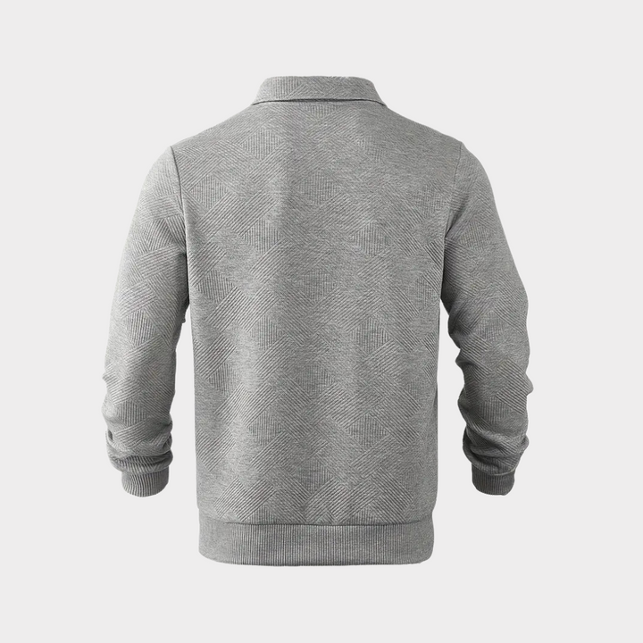 Daniel | Men’s Premium Textured Quarter Zip Top