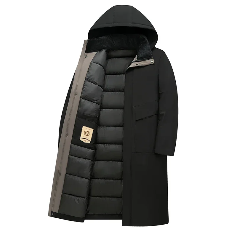 John | Men’s Long Hooded Warm Winter Coat