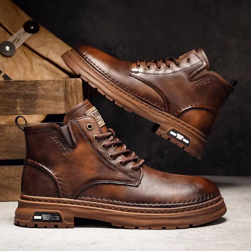Archie | Men’s Rugged Lace-Up Street Boots
