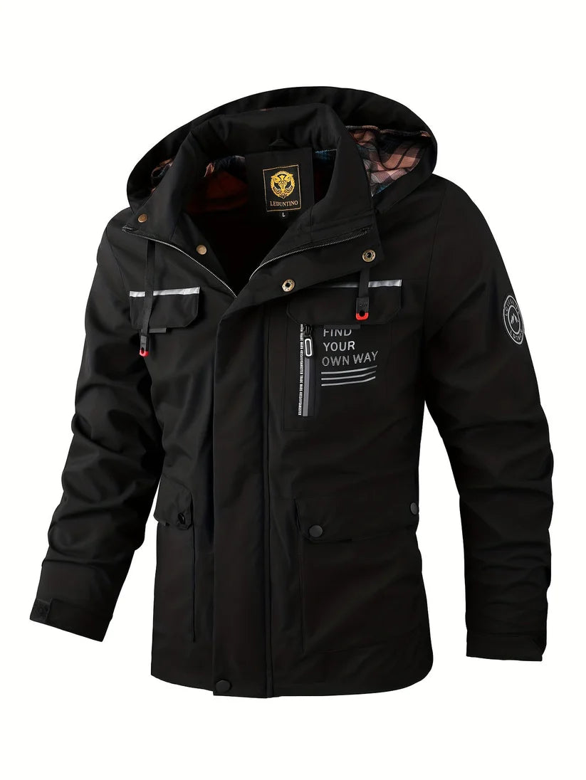 Angelica | Men’s Waterproof Winter Jacket with Hood