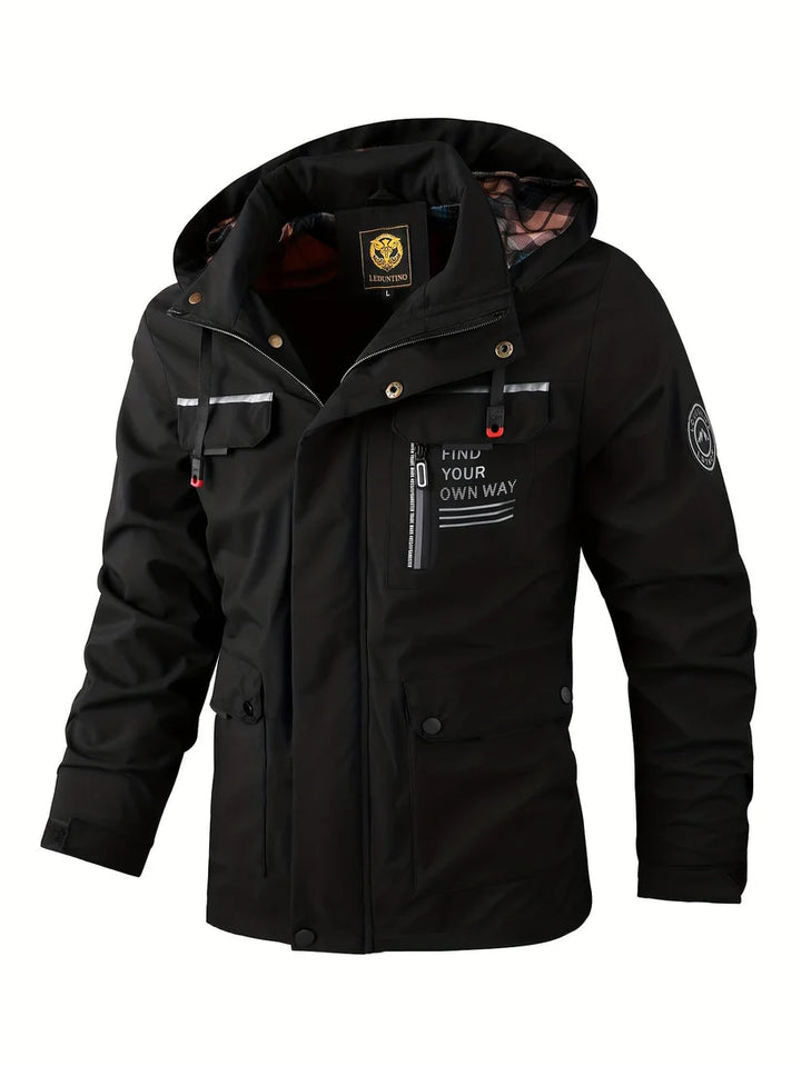 Angelica | Men’s Waterproof Winter Jacket with Hood