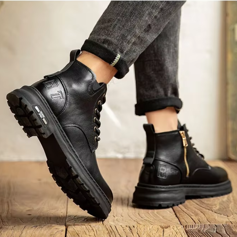 Archie | Men’s Rugged Lace-Up Street Boots