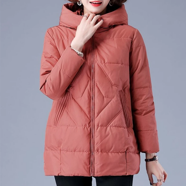Isabelle | Women’s Hooded Puffer Winter Jacket
