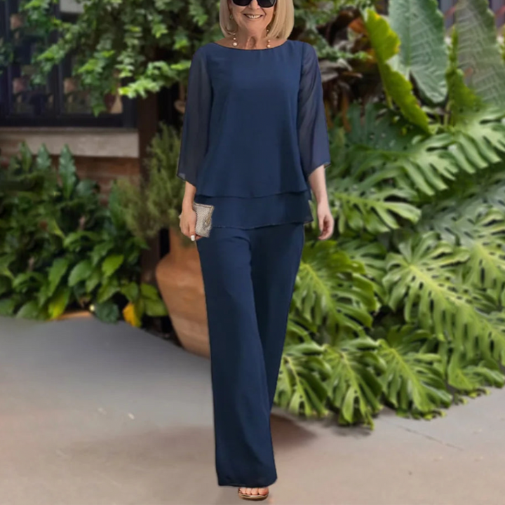 Chloe | Women Elegant Two Piece Pants Set