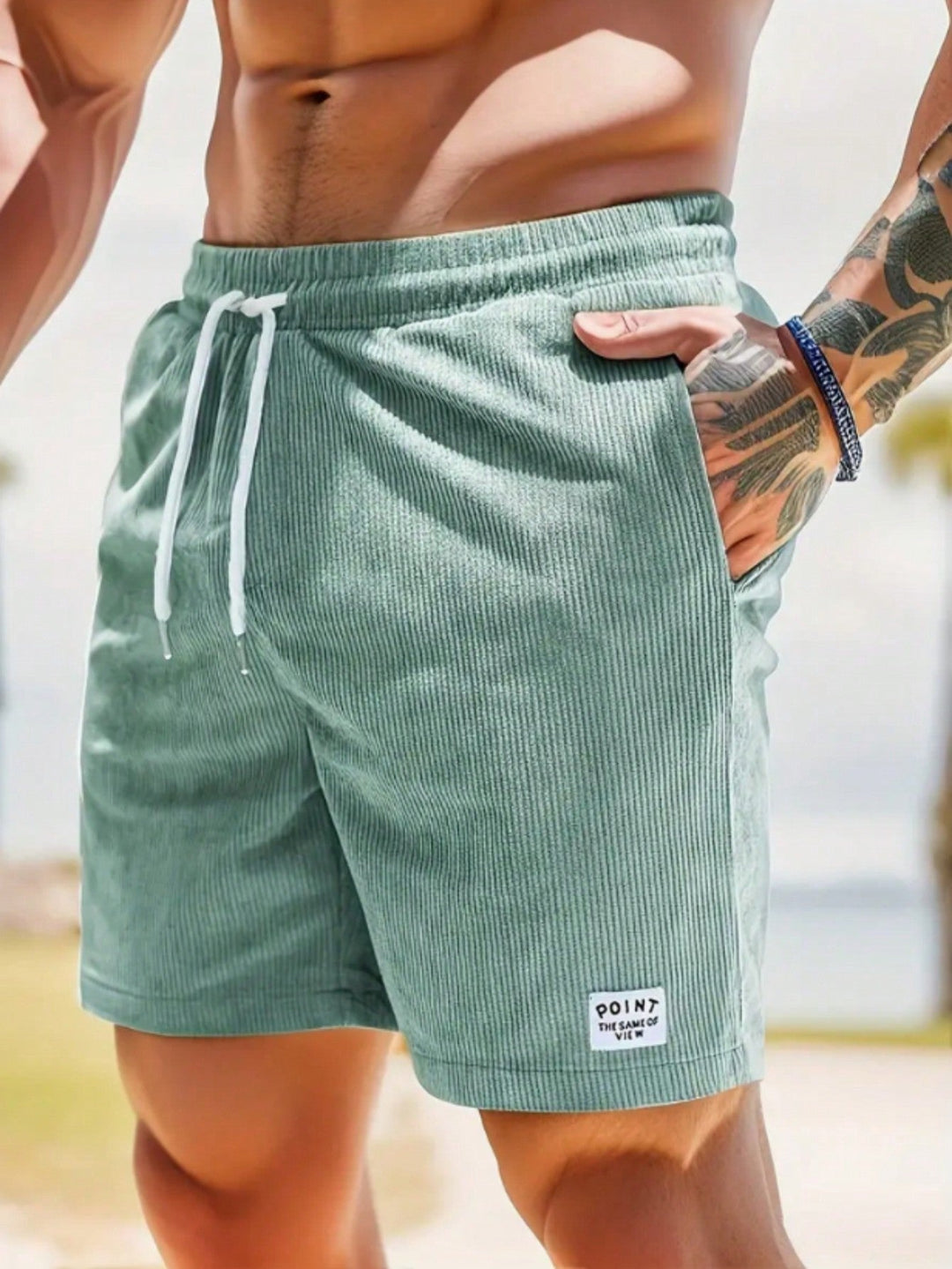 Michael | Men Relaxed Fit Casual Drawstring Shorts