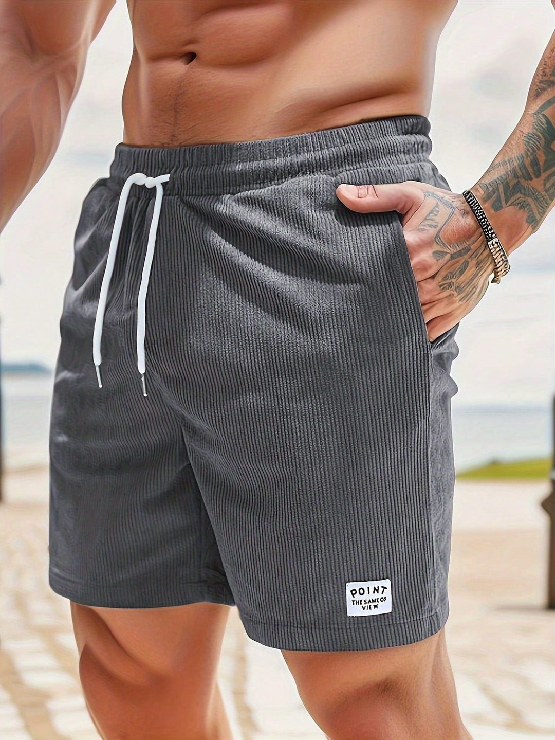 Lucas | Men’s Summer Casual Drawstring Shorts