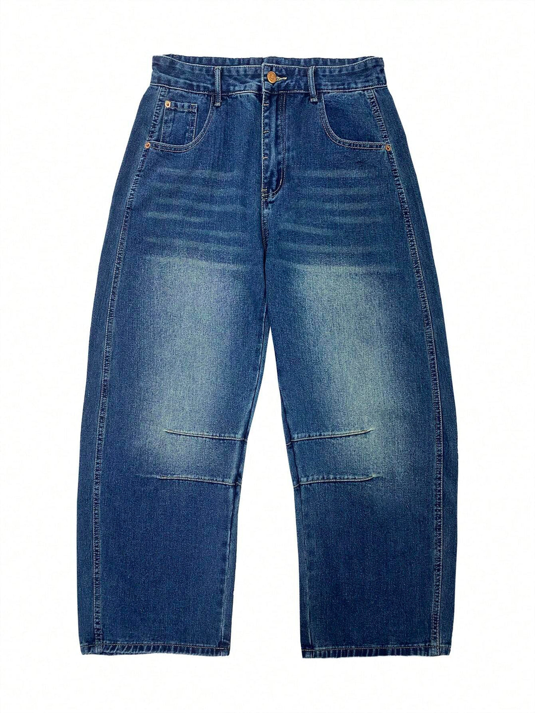 Freya | Women’s Loose-Fit High-Waisted Denim Pants
