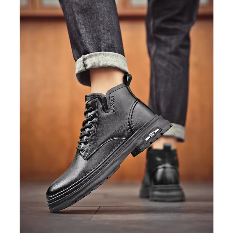 Archie | Men’s Rugged Lace-Up Street Boots