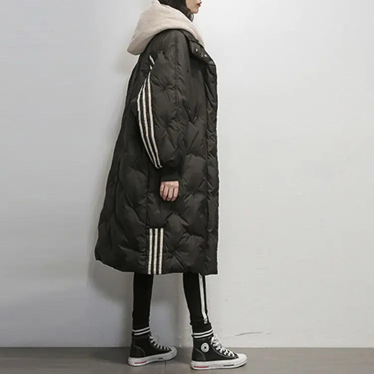 Holly | Women's Trendy Long Quilted Winter Puffer Coat