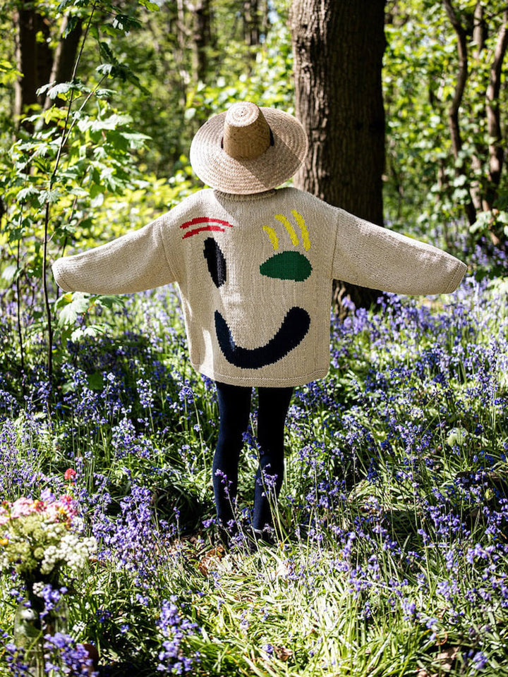 Anna | Women's Winter Sweater with Smile Print