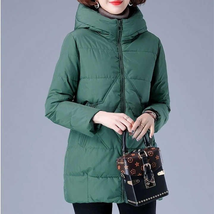Isabelle | Women’s Hooded Puffer Winter Jacket