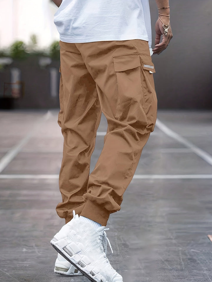 Dylan | Men’s Casual Jogger Cargo Pants with Side Pockets