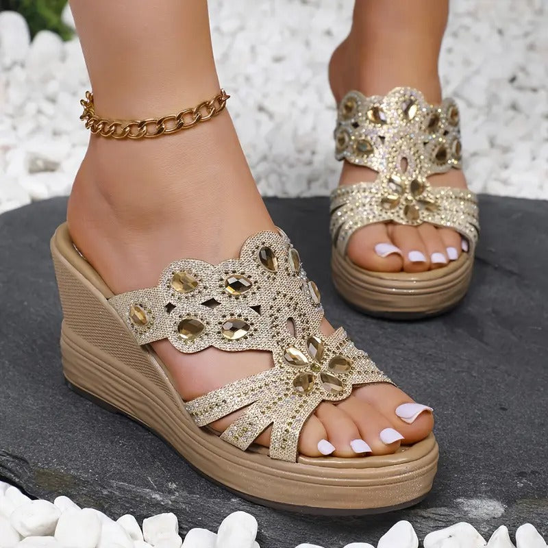 Odell | Women's Rhinestone Sandals