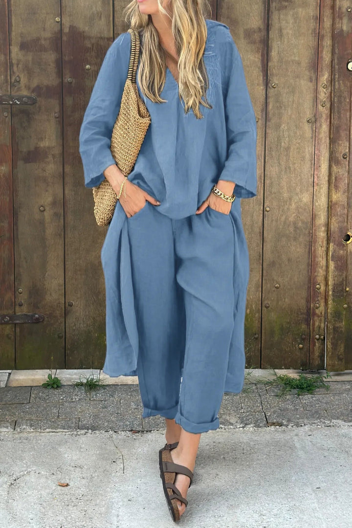 Isabelle  | Women’s Relaxed Fit Casual Two-Piece Set