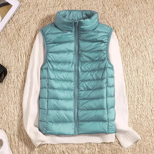 Catherine | Women’s Cozy Warm Sleeveless Winter Puffer Vest