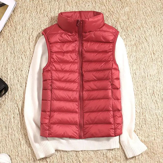 Catherine | Women’s Cozy Warm Sleeveless Winter Puffer Vest