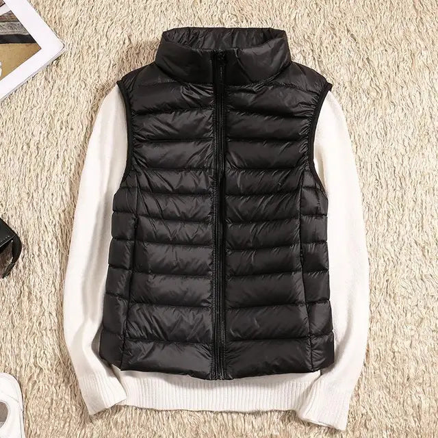 Catherine | Women’s Cozy Warm Sleeveless Winter Puffer Vest