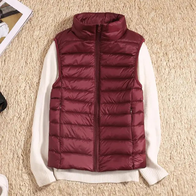 Catherine | Women’s Cozy Warm Sleeveless Winter Puffer Vest