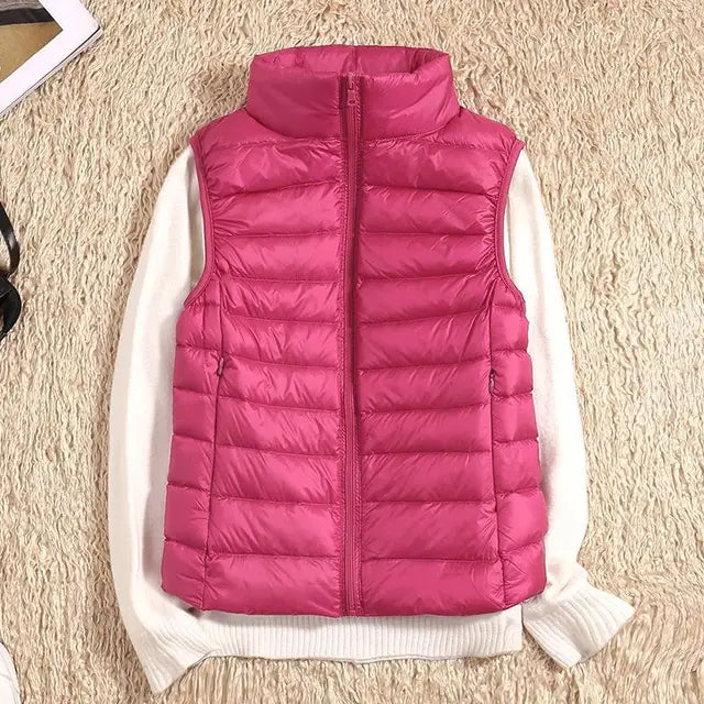 Catherine | Women’s Cozy Warm Sleeveless Winter Puffer Vest