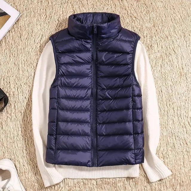 Catherine | Women’s Cozy Warm Sleeveless Winter Puffer Vest