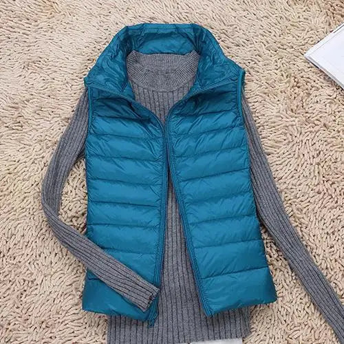 Catherine | Women’s Cozy Warm Sleeveless Winter Puffer Vest