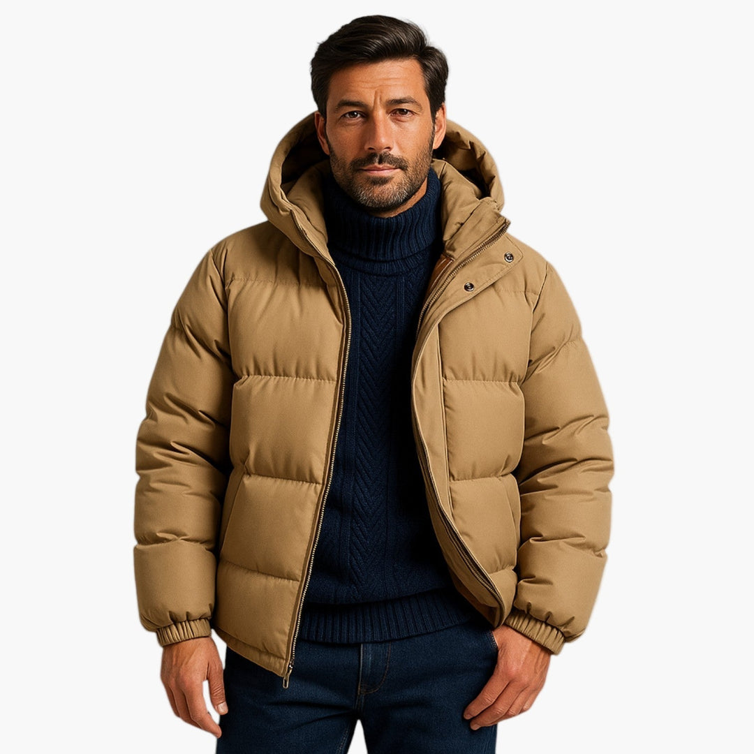 Jamie | Men’s Casual Hooded Quilted Puffer Jacket