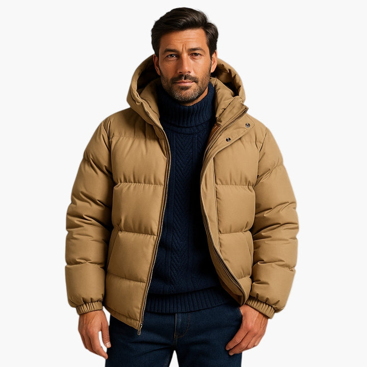Jamie | Men’s Casual Hooded Quilted Puffer Jacket