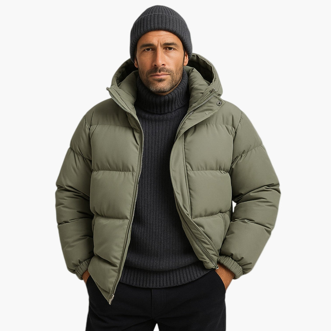 Jamie | Men’s Casual Hooded Quilted Puffer Jacket