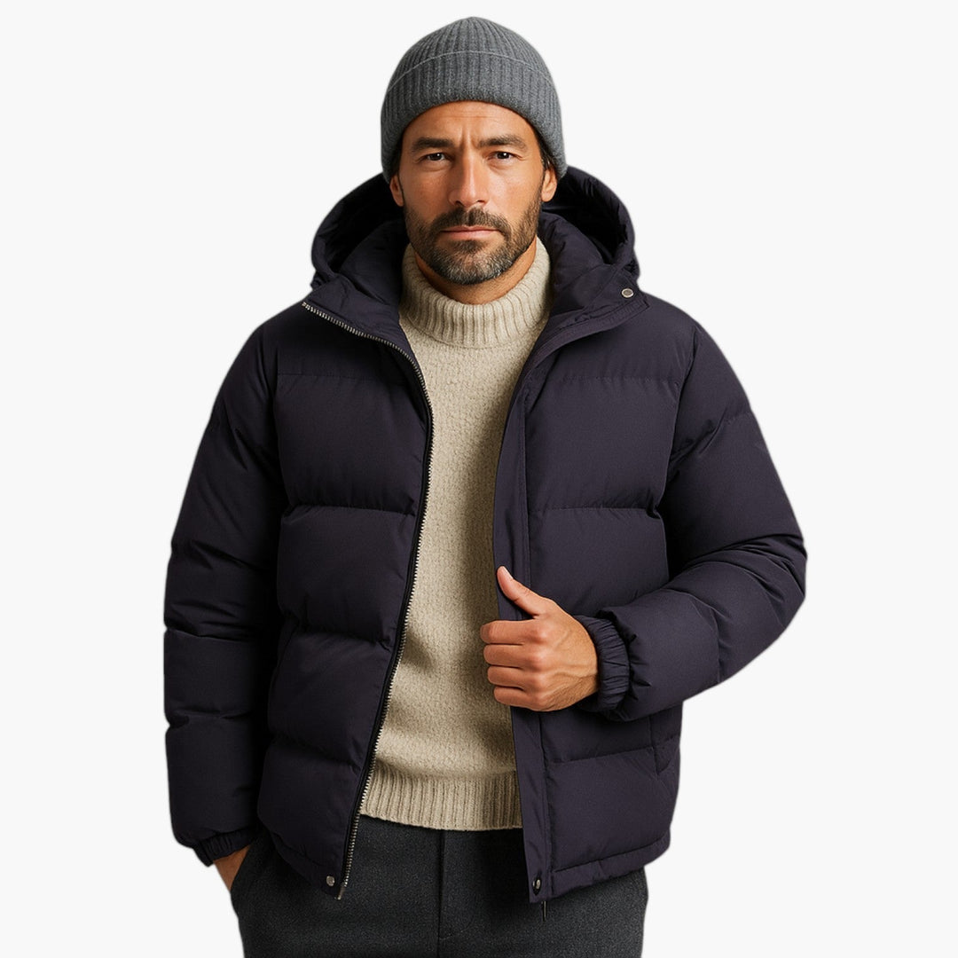 Jamie | Men’s Casual Hooded Quilted Puffer Jacket