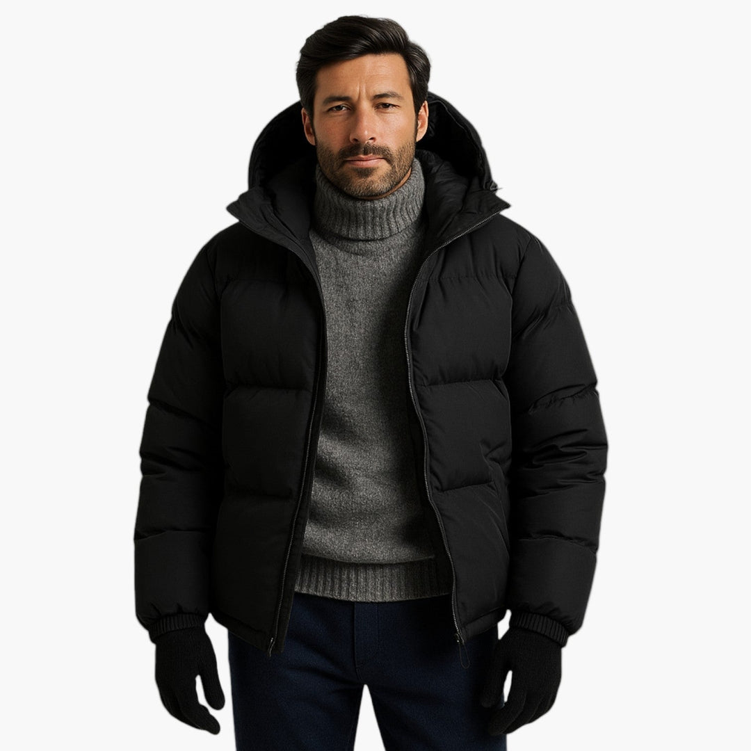Jamie | Men’s Casual Hooded Quilted Puffer Jacket