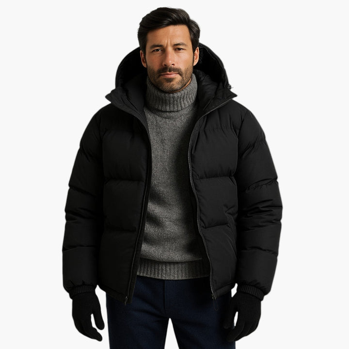 Jamie | Men’s Casual Hooded Quilted Puffer Jacket