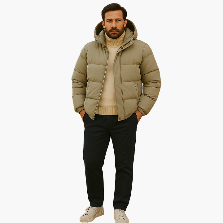 Jamie | Men’s Casual Hooded Quilted Puffer Jacket