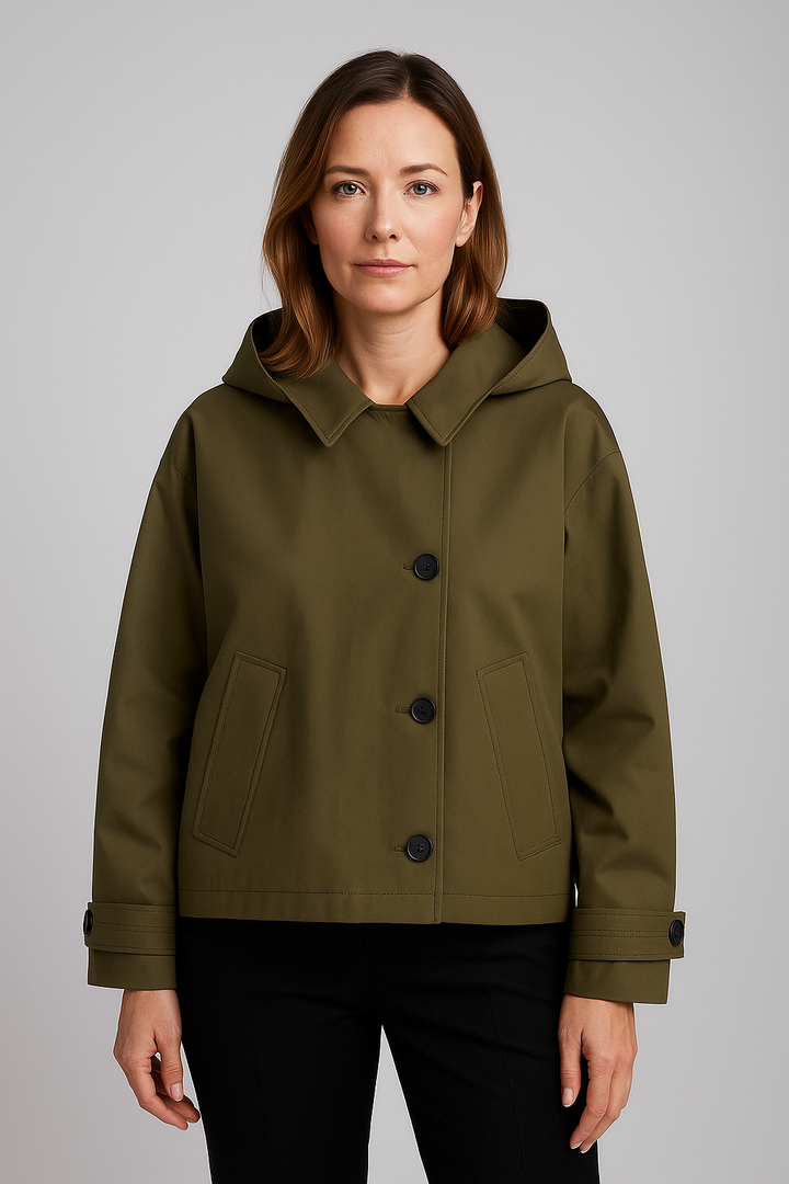 Chloe | Women’s Casual Lightweight Waterproof Rain Jacket