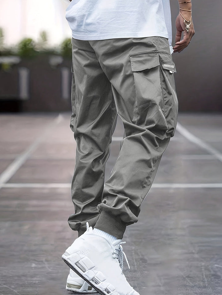 Dylan | Men’s Casual Jogger Cargo Pants with Side Pockets