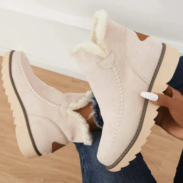 Alice | Women’s Casual Winter Snow Boots with Flat Sole