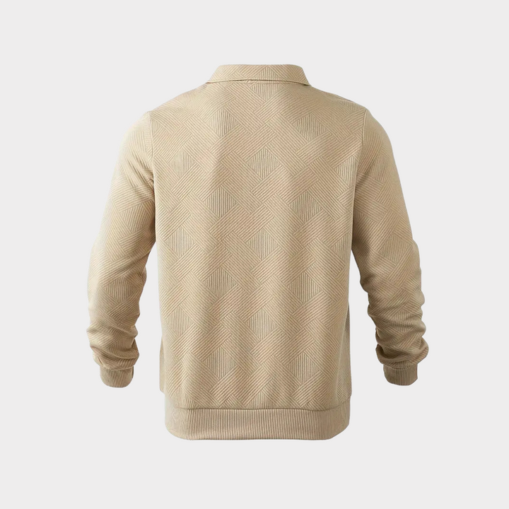 Daniel | Men’s Premium Textured Quarter Zip Top