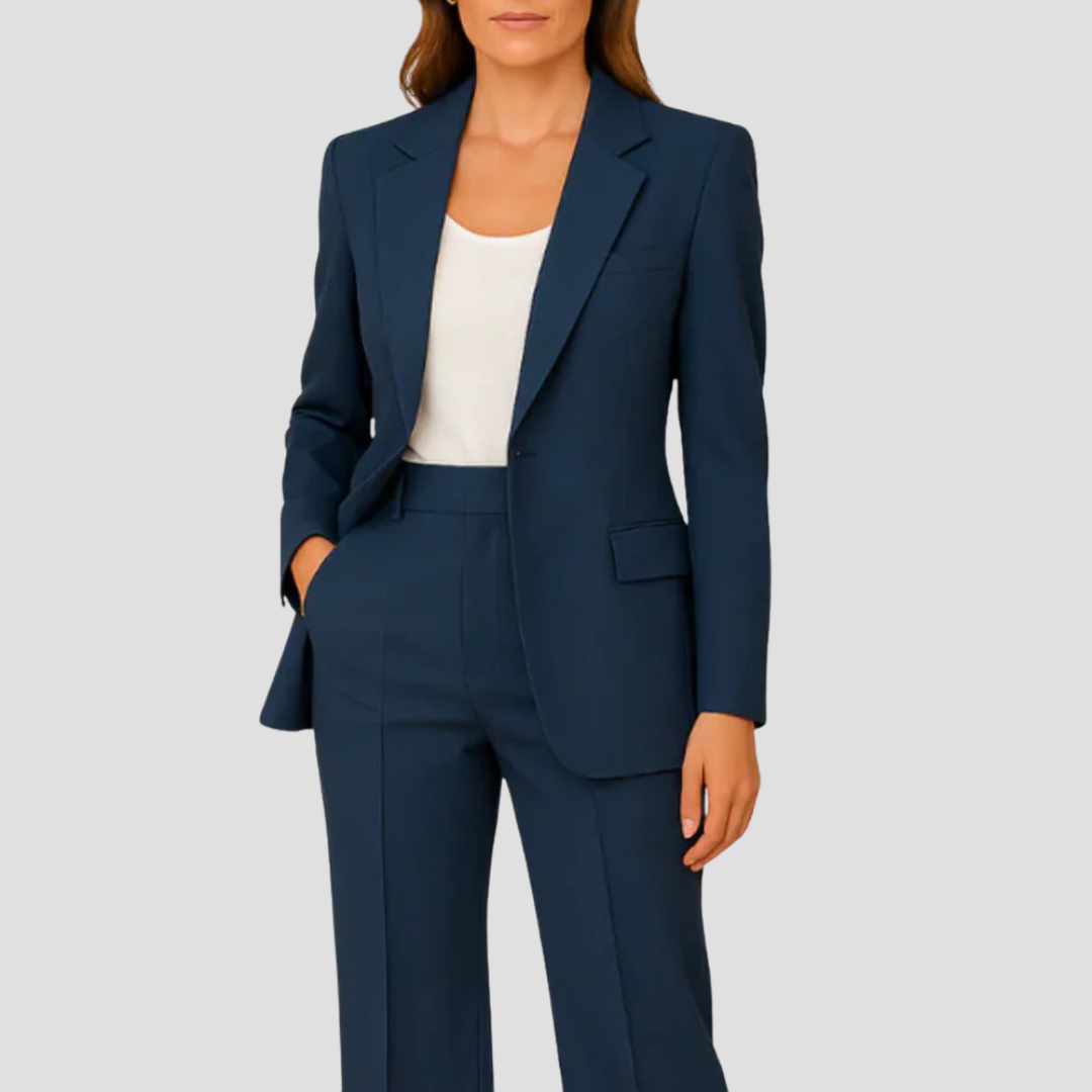 Jasmine | Women Tailored Suit Sets With Long Blazer Design