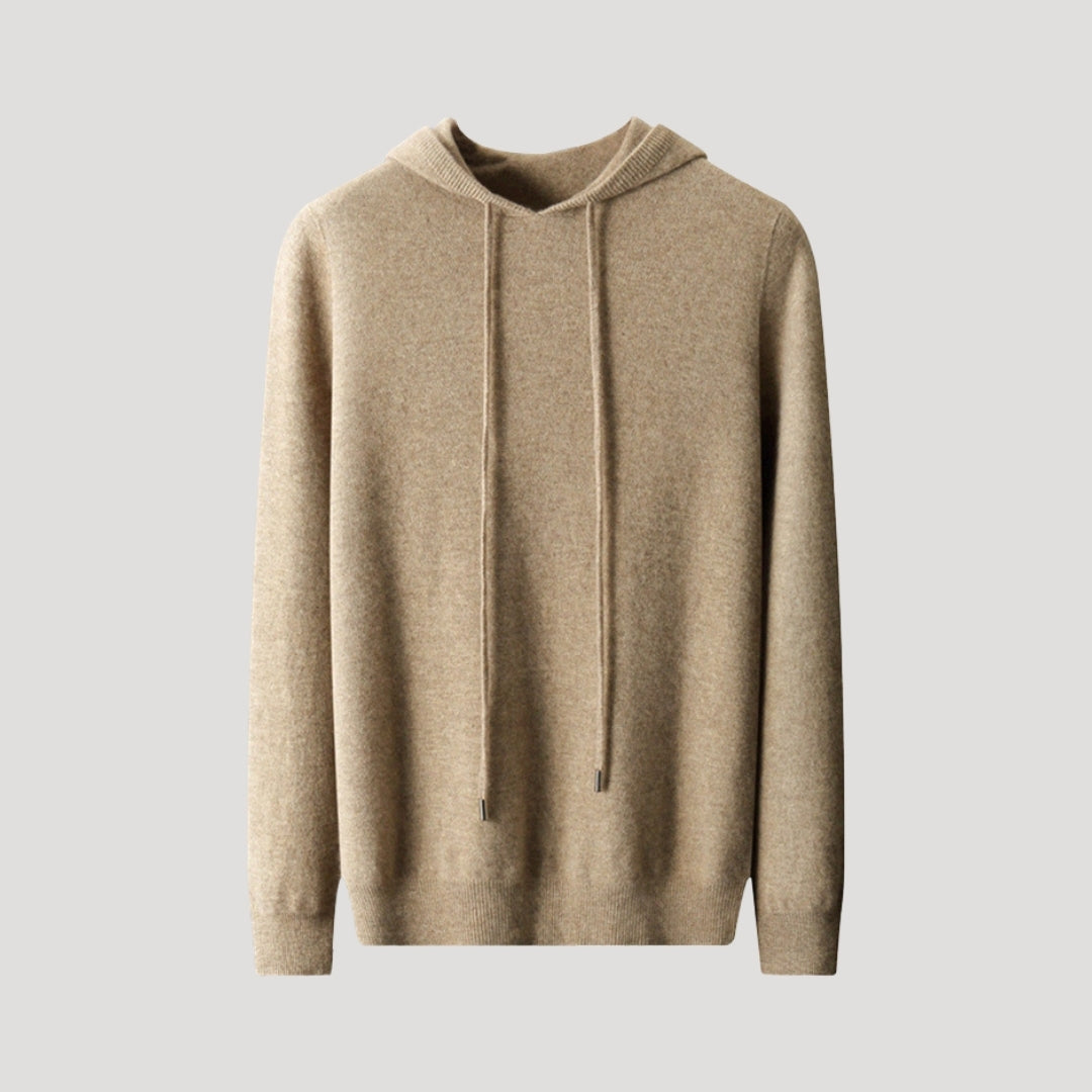 Jack | Spring Cashmere Hooded Knit Pullover