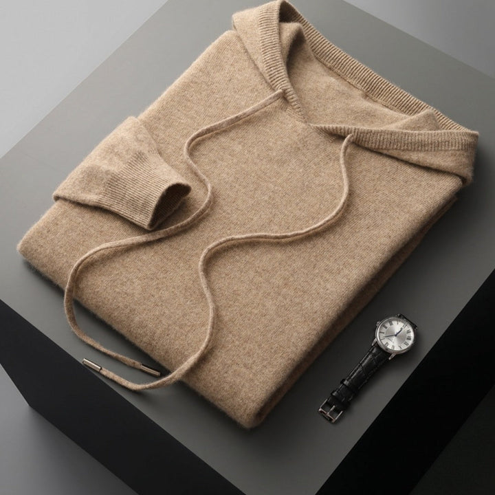 Jack | Spring Cashmere Hooded Knit Pullover