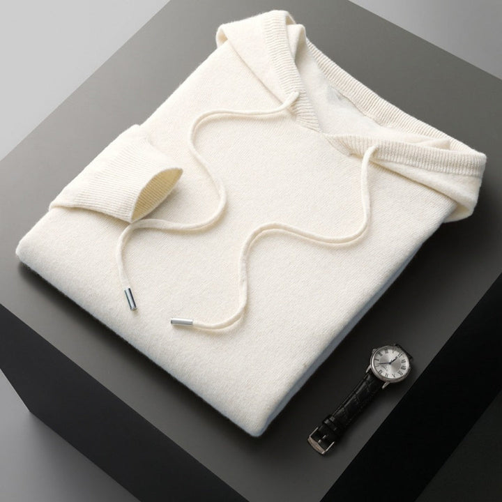 Jack | Spring Cashmere Hooded Knit Pullover