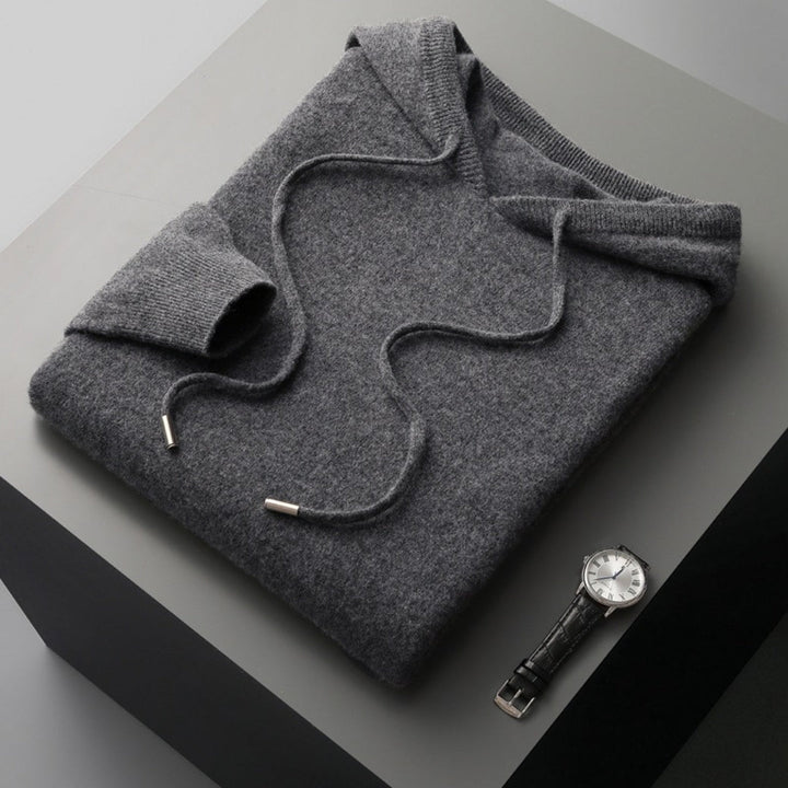 Jack | Spring Cashmere Hooded Knit Pullover
