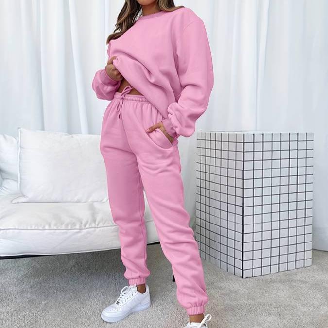Florence | Women’s Casual Relaxed Fit Sweatshirt Tracksuit Set