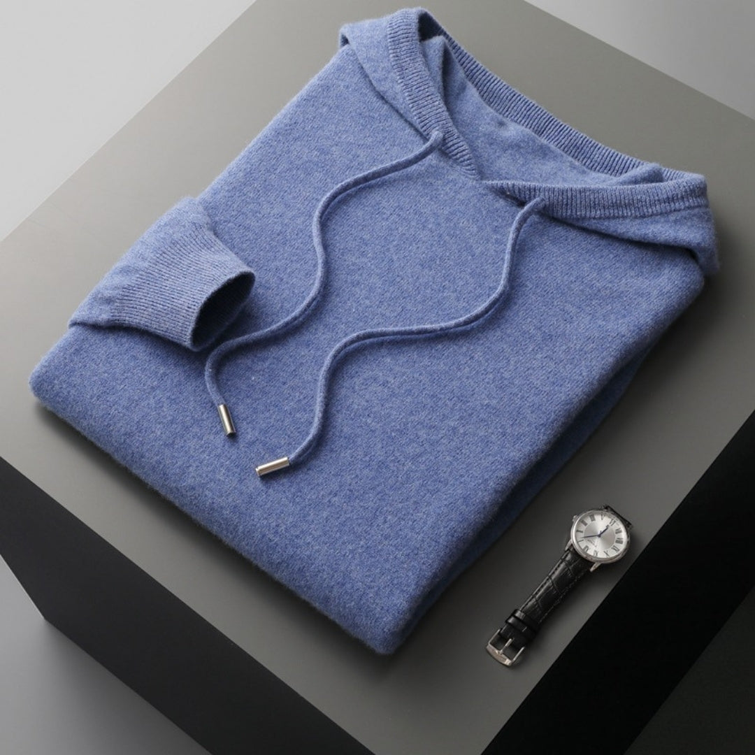 Jack | Spring Cashmere Hooded Knit Pullover