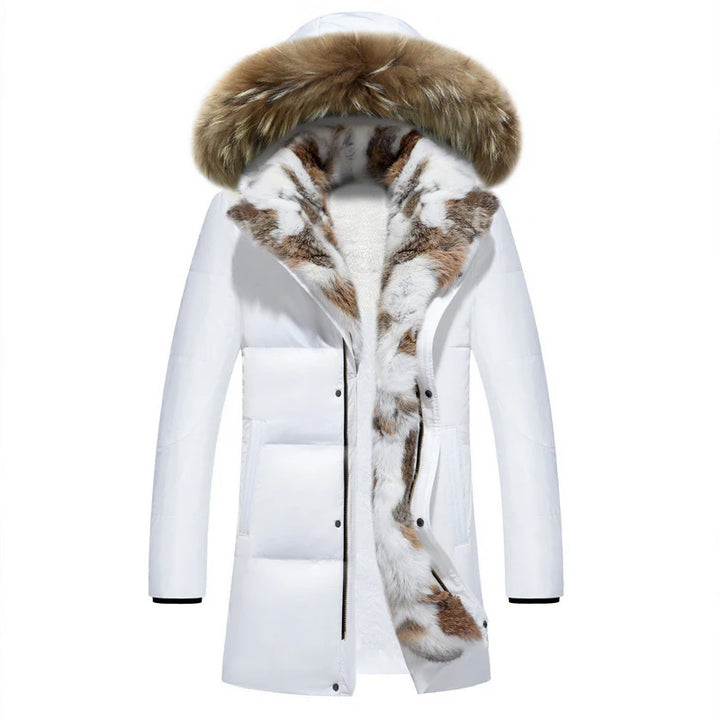 Delilah | Women’s Long Puffer Faux Fur Hood Coat