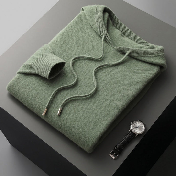 Jack | Spring Cashmere Hooded Knit Pullover