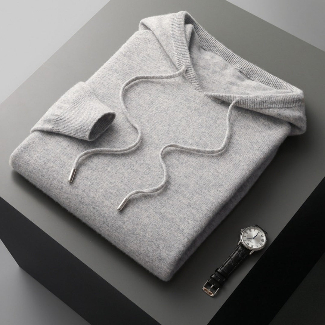 Jack | Spring Cashmere Hooded Knit Pullover